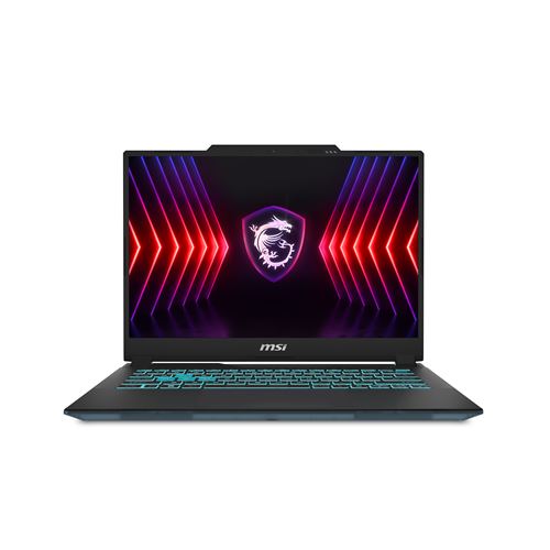 MSI Cyborg 14 A13UDX-004FR - Intel Core i5 - 13420H / jusqu'à 4.6 GHz - Win 11 Home - GF RTX 3050  - 16 Go RAM - 1 To SSD NVMe - 14" 1920 x 1200 (Full HD Plus) @ 144 Hz - Gigabit Ethernet - Wi-Fi 6E, Bluetooth - noir translucide