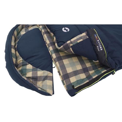 OUTWELL Camper Lux Double sac de couchage pour le camping.