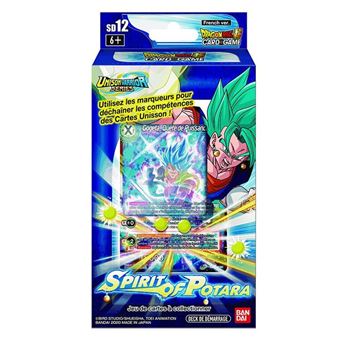 Deck de cartes Bandai Dragon Ball Super Spirit of Potara