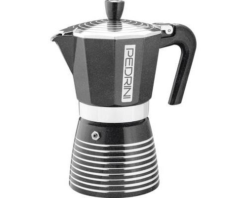 Infinity Rock Cafetière italienne noir,argent Nombre de tasse=6