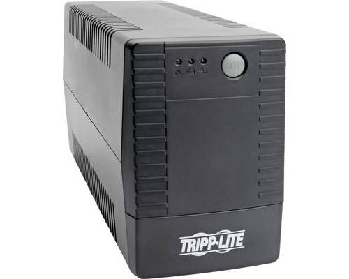 Tripp Lite Line Interactive UPS, Schuko CEE 7/7 (2) - 230V, 650VA, 360W, Ultra-Compact Design - UPS - 2.8 A - 230 Volt wisselstroom V - 360 Watt - 650 VA - 1-fase - uitgangen: 2