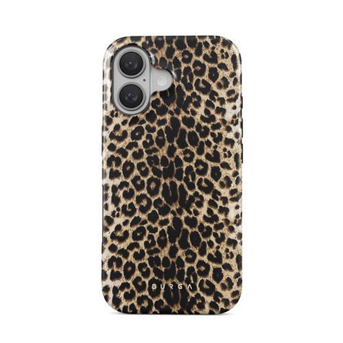 Burga - Coque pour iPhone 16 Plus - MagSafe - Tough Antichocs - Modèle Player Léopard - Image 2