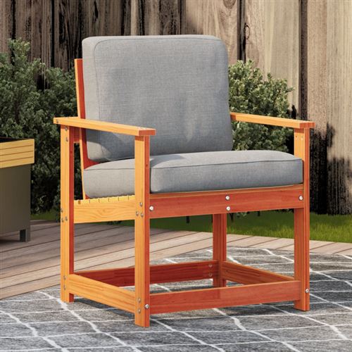 Vidaxl - Sedia Da Giardino Marrone Cera 62x56x77 Cm Legno Massello Pino