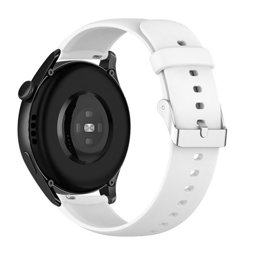 Avizar - Bracelet pour Huawei Watch 3 Pro - Silicone - Blanc - Image 3