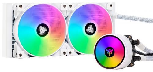 Itek Blanc Evoliq 240 Argb (White Edition) Processeur Refroidisseur De Liquide Tout-En-Un 12 Cm - Neuf - Image 3