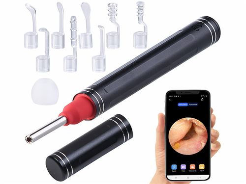 Newgen Medicals : Nettoyeur d'oreille connecté avec caméra Full HD et boitier en aluminium