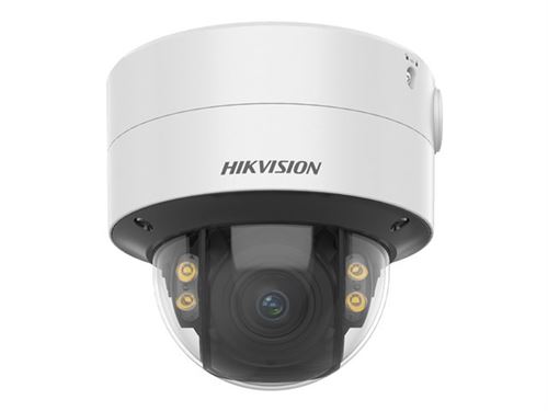 Hikvision ColorVu Series DS-2CD2747G2-LZS - Caméra de surveillance réseau - dôme - anti-poussière / imperméable / résistant aux dégradations - couleur (Jour et nuit) - 4 MP - 2688 x 1520 - fixation de 20 f - iris fixe - motorisé - audio - LAN 10/1