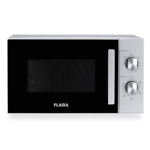 Micro-ondes Flama 1803FL, 700W, capacité de 20L, fonctions de gril et de décongélation
