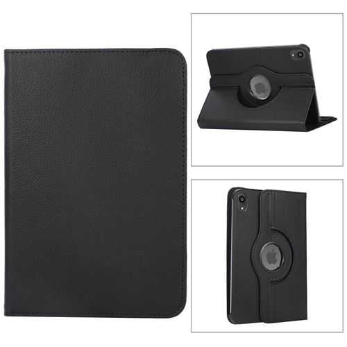 XEPTIO - Étui iPad Mini 6 - 8,3 pouces - Housse rotative 360 - Noir - Image 3