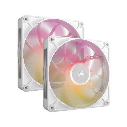CORSAIR iCUE LINK RX140 MAX RGB weiß 2er-Pack | Gehäuselüfter