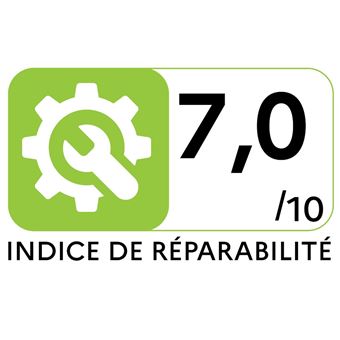 Lave-linge hublot 8kg 1400 tours/min Whirlpool FFBS8469WVFR