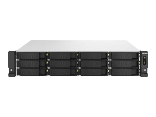 QNAP TS-H1887XU-RP - Serveur NAS - 18 Baies - rack-montable - SATA 6Gb/s - RAID RAID 0, 1, 5, 6, 10, 50, 60, JBOD - RAM 32 Go - 2.5 Gigabit Ethernet / 10 Gigabit Ethernet - iSCSI support - 2U