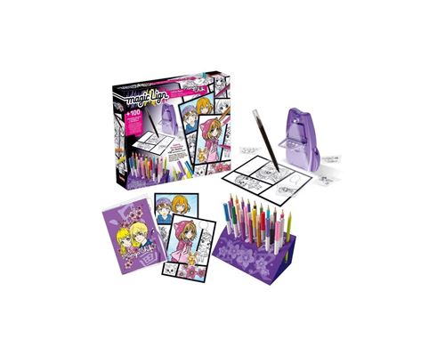 Jeu créatif Lansay Magic Lign Coffret Repro Manga Chibi