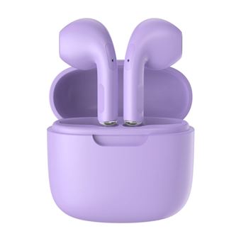 BIGBEN Connected COLORBUDS - Écouteurs sans fil avec micro - embout auriculaire - Bluetooth - violet