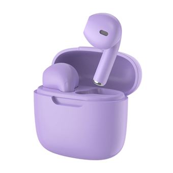 BIGBEN Connected COLORBUDS - Écouteurs sans fil avec micro - embout auriculaire - Bluetooth - violet
