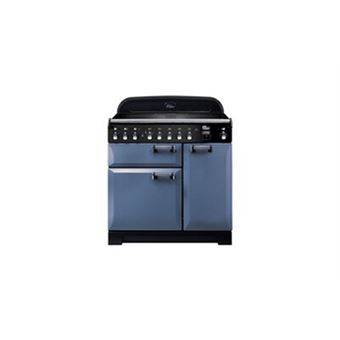 PIANO DE CUISSON ELAN DELUXE TAB IND 90 CM ROCHE BLEUE CHROME