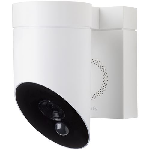 Somfy Outdoor Camera blanche 2 - Caméra de surveillance extérieure wifi