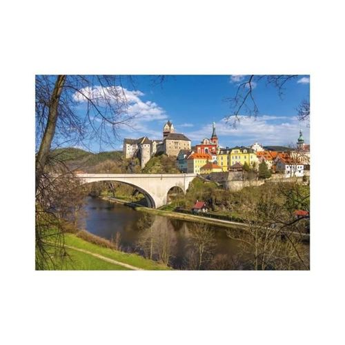 Puzzle 1000 pièces - DINO - Le CHÂTEAU DOKET - Architecture - Intérieur - Multicolore