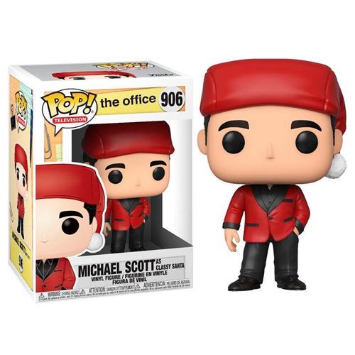 Figurine POP The Office Michael as Classy Santa