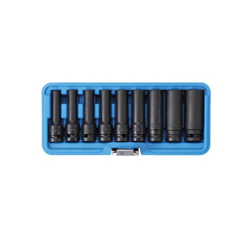 Non Communiqué Coffret De Douilles À Choc Profil E Longues Bgs Technic - 12,5 Mm - 9 Pcs - 5204