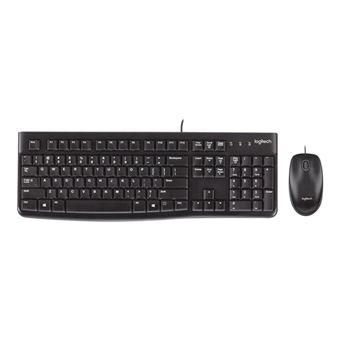Logitech MK120 - Ensemble clavier et souris - USB - Français - 1