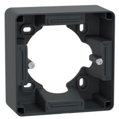 Non Communiqué Anthracite Schneider Electric - Boîte Saillie 36 Mm 1 Poste Pour Appareillage - Ovalis - Schneider
