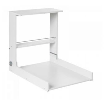 Geuther Table a langer murale Wicki + Matelas Blanc motifs Animaux - 1