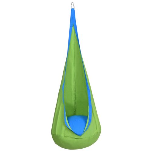 hamac suspendu giantex vert pour enfant avec coussins gonflables pour extérieur et intérieur charge max 80kg
