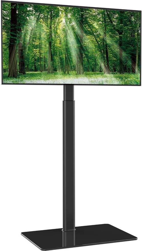 Meuble TV sur Pied Hemudu - Support Pivotant pour Téleviseur Ecran LCD LED Plasma - de 19 à 42 Pouce