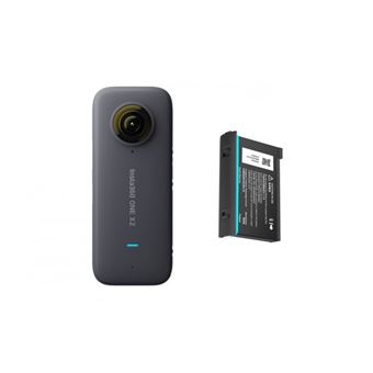 Caméra d'action Insta360 ONE X2Bundle3 avec batterie de rechange 1420mAh - 1