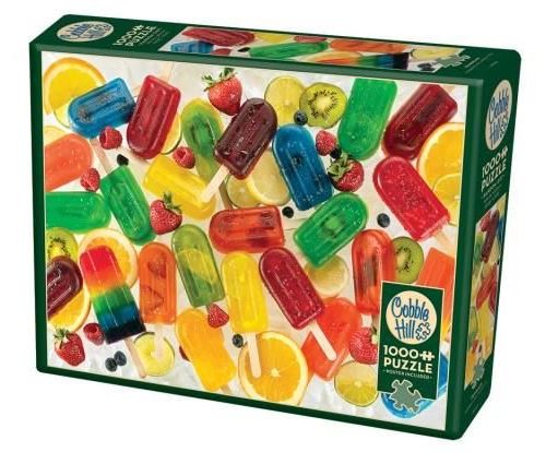 Cobblehill 80166 1000 PC Sucettes glacées Puzzle, différents