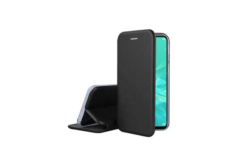 IBROZ Etui Folio Cover en Cuir noir pour OPPO A3