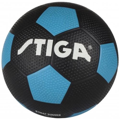 STIGA Ballon de football street soccer - Noir et bleu - Taille 5