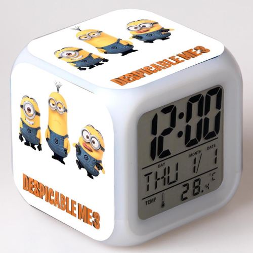 Stack Réveil Enfant Led Multifonctionnel Coloré - Despicable Me17 #15 - Image 2