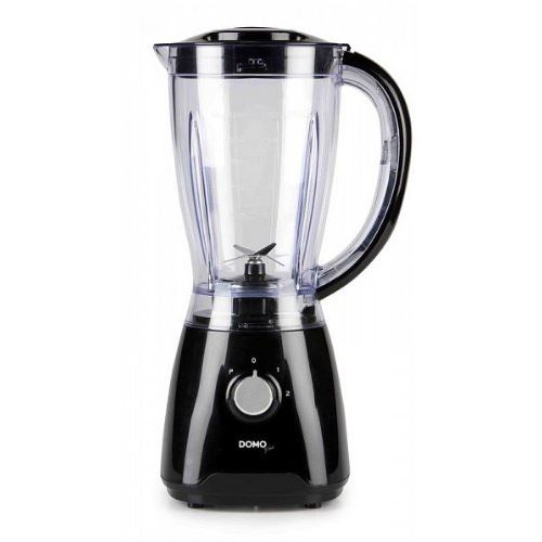 Domo DO-441BL Blender/Pileur à Glace Noir 1,5 L