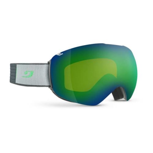 julbo masque de ski spacelab - gris et vert cat3