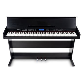 FunKey DP-88 II piano numérique noir set avec banquette de synthé, casque,  méthode d'apprentissage, Piano numérique, Top Prix