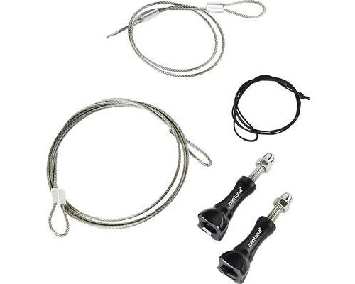 Set d'élingues de sécurité Mantona 21294 Adapté pour (GoPro)=caméras sport, GoPro