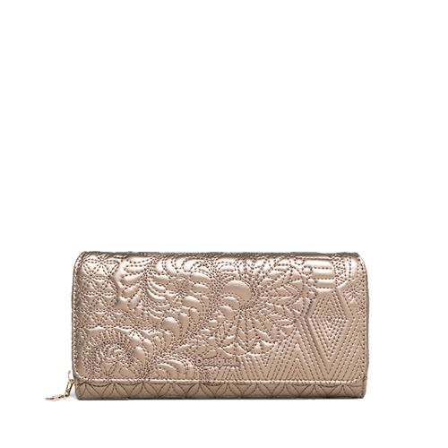 Portefeuille lottie dorado Desigual