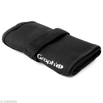 Trousse vide Graph'it Roll & Go pour 24 marqueurs