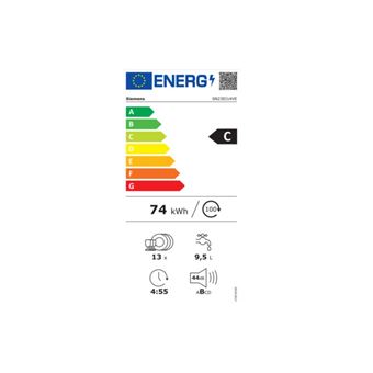 Siemens iQ300 SN23EI14VE - Lave-vaisselle - WiFi - Niche - largeur : 60 cm - profondeur : 57 cm - hauteur : 81.5 cm - inox