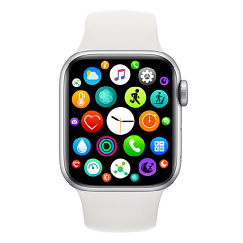 Montre connectée étanche et sportive HW22 Pro - Blanc
