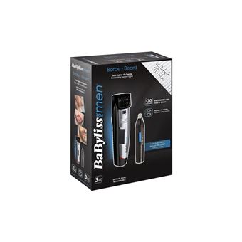 BaByliss for men E825PE Style Edition - Tondeuse - sans fil - avec tondeuse nez et oreilles
