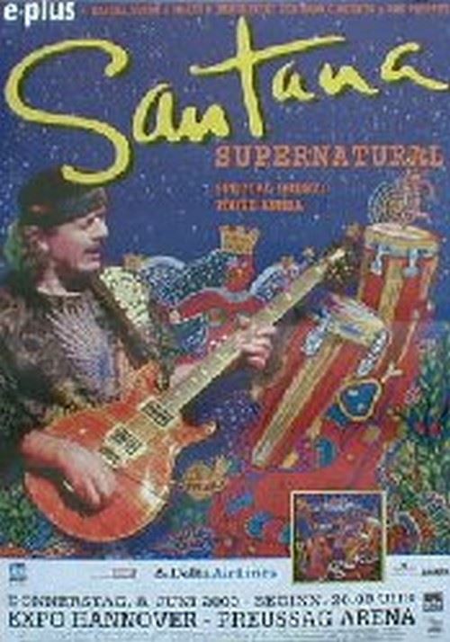 Santana - 60x84 cm - AFFICHE / POSTER