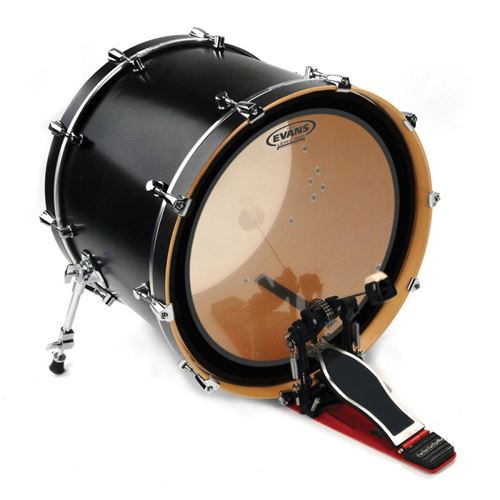 Evans TT16EMAD - Peau de tom EMAD transparente avec cercle, 16 pouces