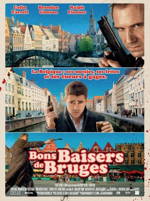 Bons Baisers De Bruges - 40x60 cm - AFFICHE / POSTER