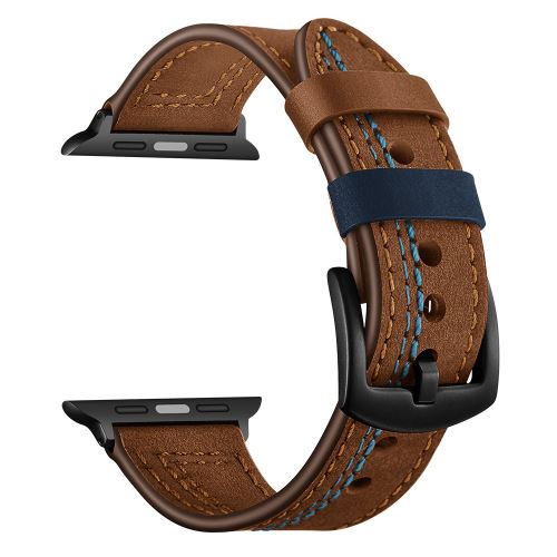 Bracelet en cuir v ritable Points en forme de 7 marron pour votre