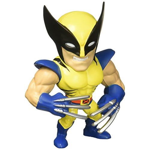 Jada Toys 97902 Metals Marvel 4 Figurine classique - Figurine jouet Wolverine (M138), 4