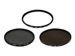 Hoya Digital Filter Kit II - Ensemble de filtres - UV/polariseur circulaire/densité neutre - 52 mm
