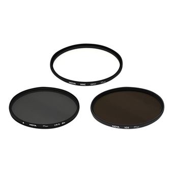 Hoya Digital Filter Kit II - Ensemble de filtres - UV/polariseur circulaire/densité neutre - 52 mm